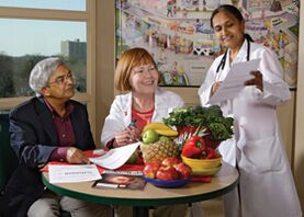 Los pacientes con diabetes obligatorios son recetados por dieta